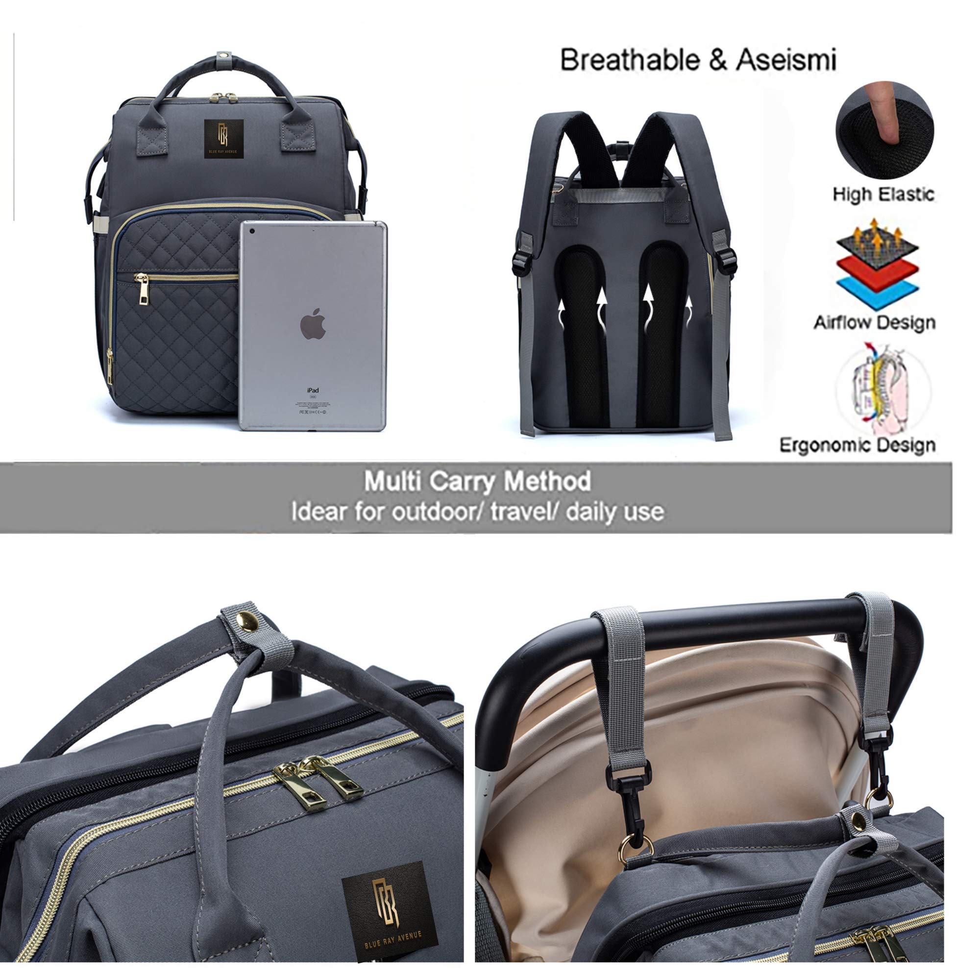 blue ray ave diaper bags